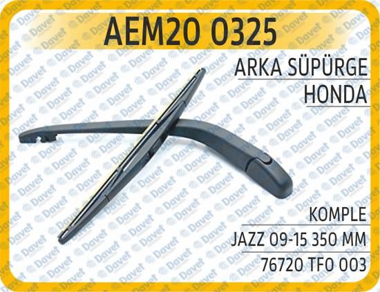 AEM20 0325 Arka Süpürge Komple Jazz 09-15 350 Mm
